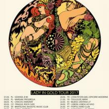 Blues Pills Euro Tour 2017 poster