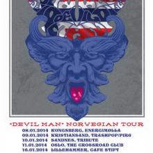 Blues Pills Norwegian Tour 2014 poster