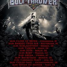Bolt Thrower Euro tour 2014 poster