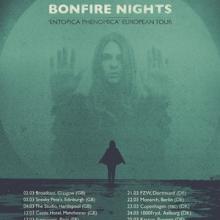 Bonfire Nights UK & Euro Tour 2017 poster