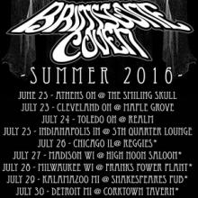 Brimstone Coven US Tour 2016 poster