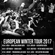 Broken Teeth Euro Tour 2017 poster
