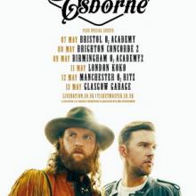 Brothers Osborne UK Tour 2018 poster