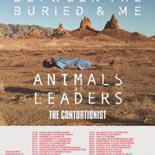 Between the Buried and Me Coma Ecliptic tour 2015 poster