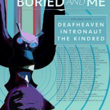 Between the Buried and Me Tour Poster 2014