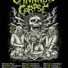 Cannabis Corpse Euro Tour 2018 poster