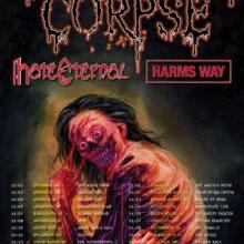 Cannibal Corpse US Tour 2018 poster