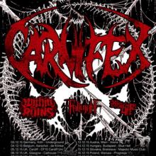 Carnifex Euro Tour 2015 poster