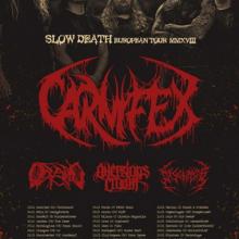 Carnifex Euro & UK Tour 2018 poster