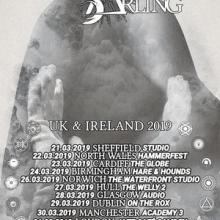 Cellar Darling UK & IRL Tour 2019 poster