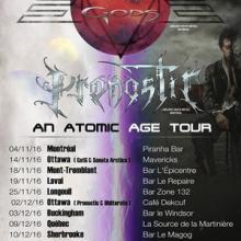 Chariots Of The Gods Canadian Tour 2016 poster