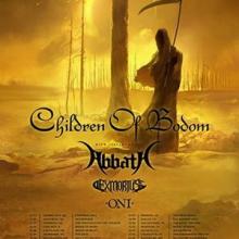 Children Of Bodom North American Tour 2016 poster