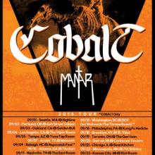 Cobalt US Tour 2016 poster