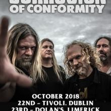 Corrosion Of Conformity UK & Irish Tour 2018 poster