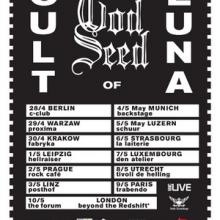 Cult of Luna & God Seed Euro tour 2014 poster