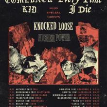Comeback Kid Euro & UK Tour 2017 poster