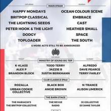 Cool Britannia Fest 2018 poster