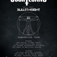 Courtesans UK Tour 2017 poster