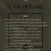 Cult Of Luna European Tour 2016 poster