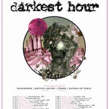 Darkest Hour US Tour 2017 poster