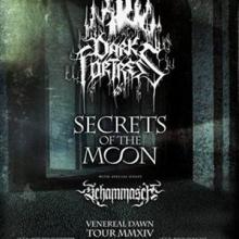 Dark Fortress Euro Tour 2014 poster