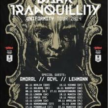 Dark Tranquillity Euro Tour 2014 poster