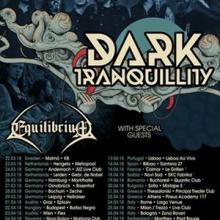 Dark Tranquillity Euro Tour 2018 poster