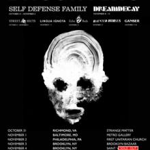 Daughters North American Tour 2018 poster