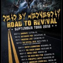 Dead By Wednesday US Tour 2018 poster