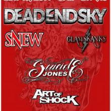 Dead End Sky LA live show 2014 poster