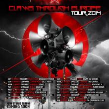 Deathstars tour poster 2014