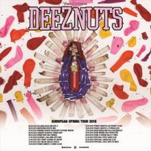 Deez Nuts Euro Tour 2018 poster