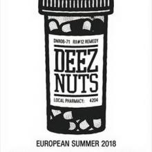 Deez Nuts Euro Tour 2018 poster