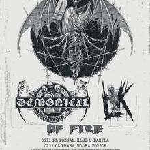 Demonical & Lik Euro Tour 2018 poster