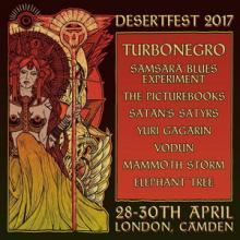 Desertfest London 2017 poster