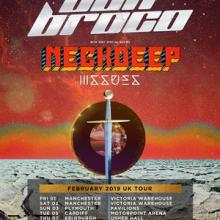Don Broco UK Tour 2019 poster