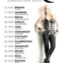 Doro Euro Tour 2018/2019 poster