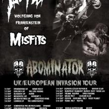 Doyle UK & Euro Tour 2017 poster