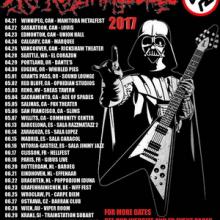 D.R.I. Tour 2017 poster