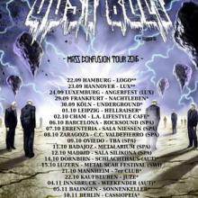 Dust Bolt Euro Tour 2016 poster