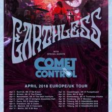Earthless EU & UK Tour 2018 poster