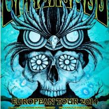 Earthless Euro Tour 2014 poster