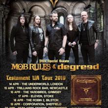 Eden’s Curse UK Tour 2019 poster