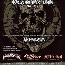 Ektomorf Euro Tour 2016 poster