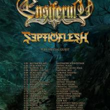 Ensiferum North American 2019 poster