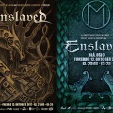 Enslaved special Norway Shows 2017 poster