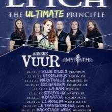 Epica Euro Tour 2017 poster