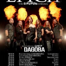 Epica European tour 2014 poster