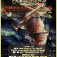Evil Scarecrow UK Tour 2017 poster