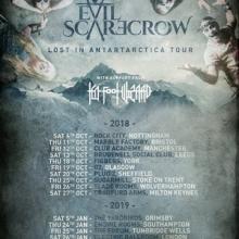 Evil Scarecrow UK Tour 2018/2019 poster
